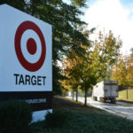 The exterior sign for a Target facility in the Central SC Region